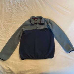Patagonia pullover snap up fleece sweatshirt